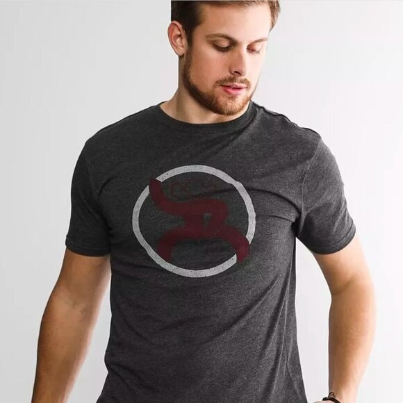 Hooey Roughy 2.0 T-Shirt Hooey Man Cowboy Tee Western Size XL Short Sleeve - Picture 12 of 12